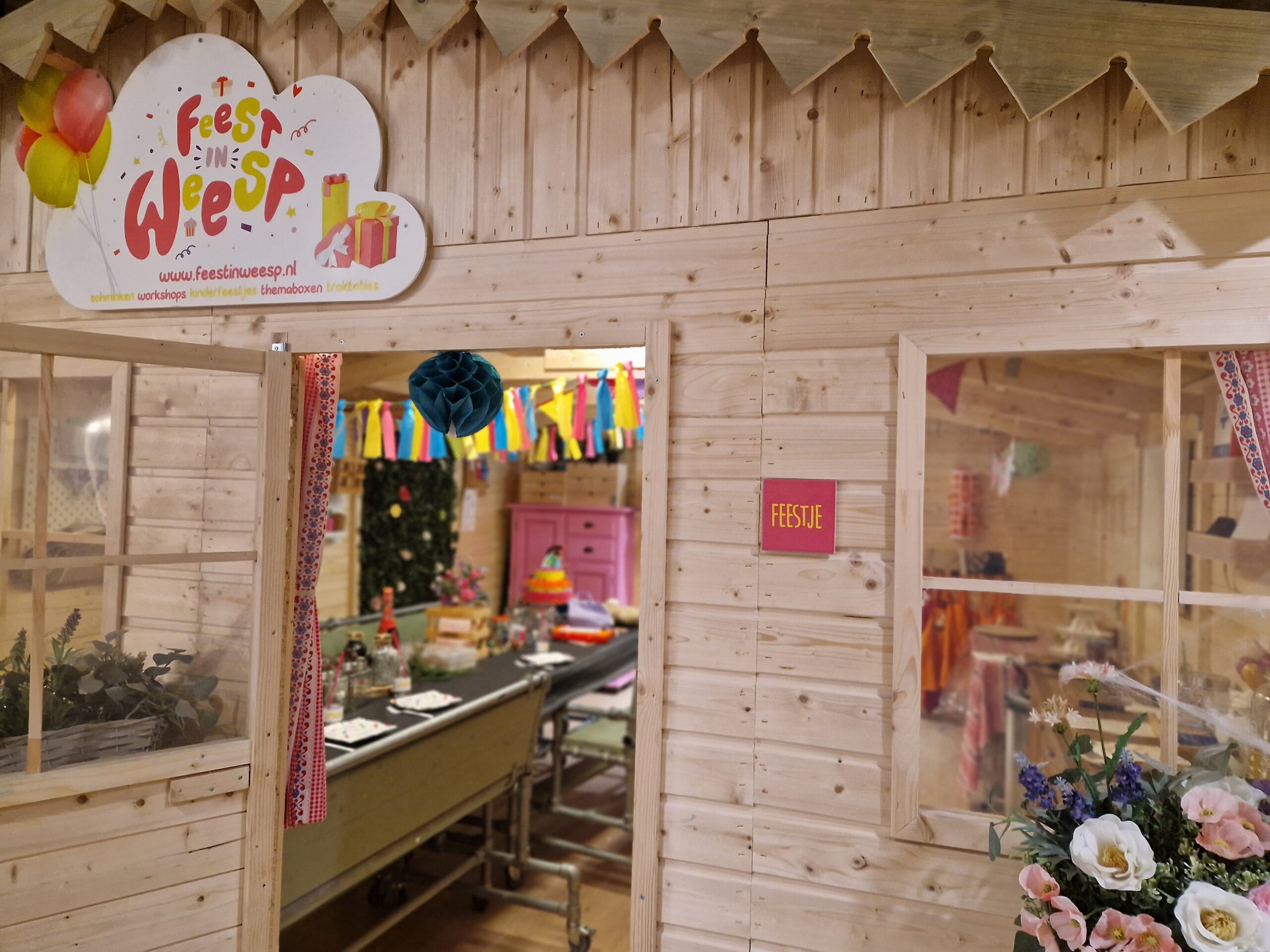 Tuinhuisje Feest in je Buurt